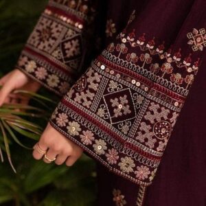 مانتو دست دوزی